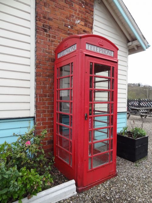 red phone box north yorks railway