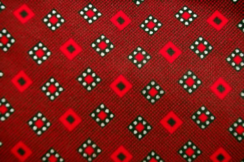 Red Print Detail