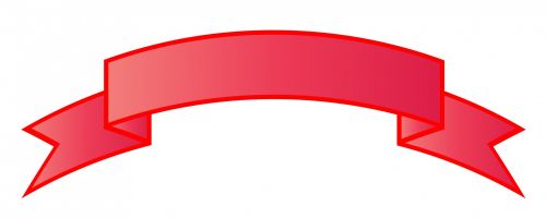Red Ribbon Or Banner