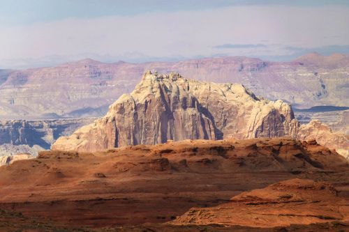 red rock sandstone erosion hot