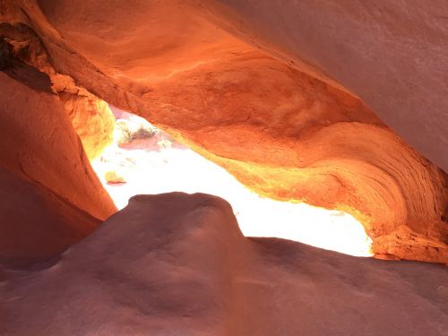 red rock sandstone nature