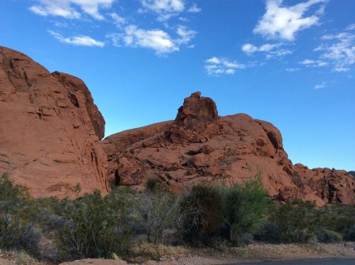 red rock desert landscape