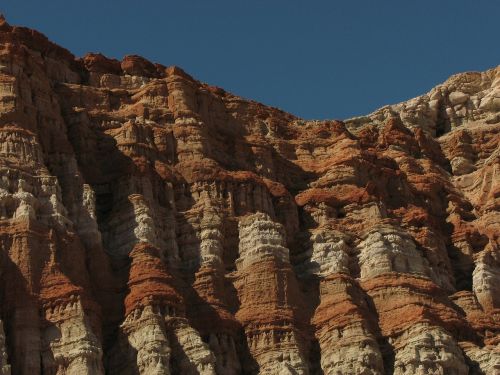 red rock canyon rock formation orange