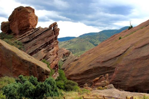 red rocks colorado landscape