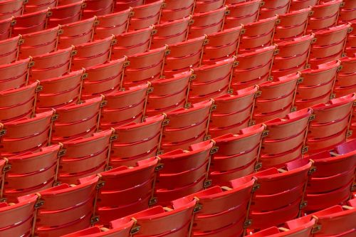 Red Seats Background