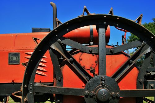 Red Steam Engine