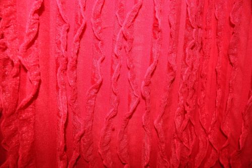 Red Textile Background