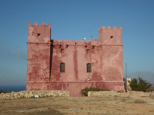 red tower red castle