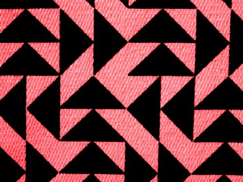Red Triangles Background