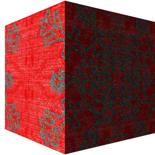 Red Velvety Christmas Box