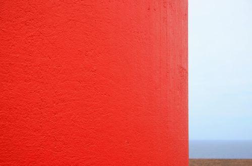 Red Wall Of Light House