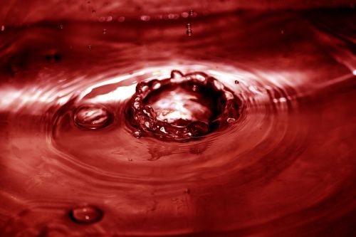 Red Water Splat