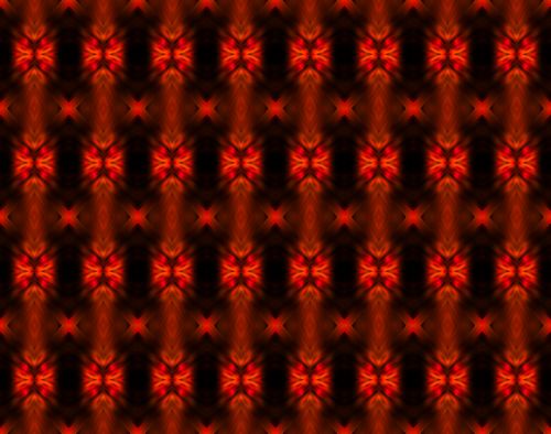 Red X Pattern