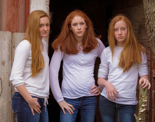 redhead girls model