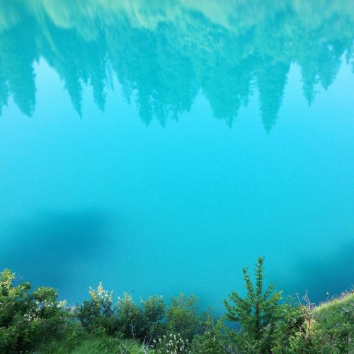 reflection nature lakes
