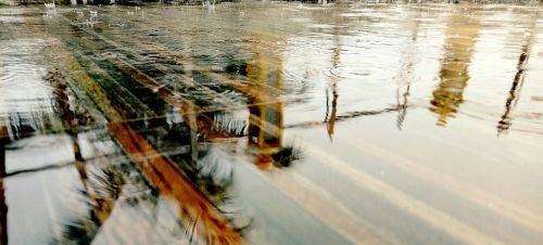 reflection rain roof