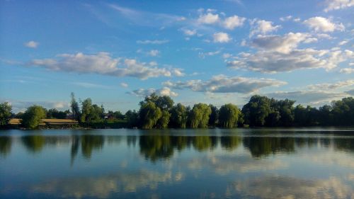 reflection lake water