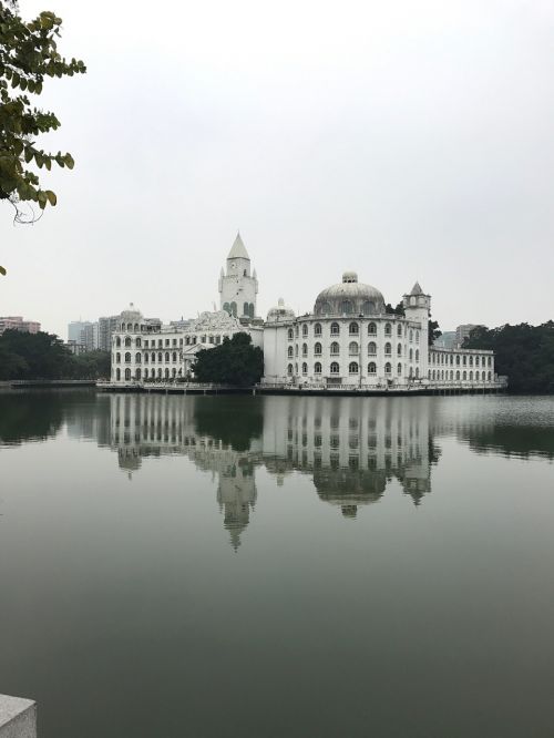 reflection waters building