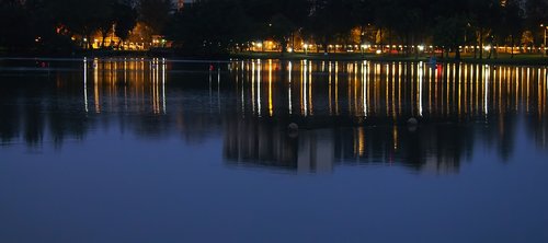 reflection  water  dawn