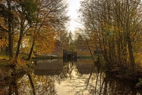 reflection nature landscape