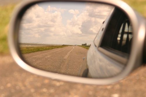 reflection landscape view