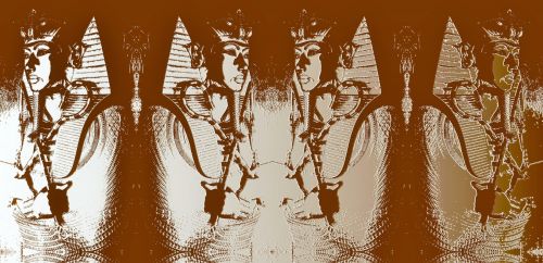 Reflection Of King Tutankhamun&#039;s