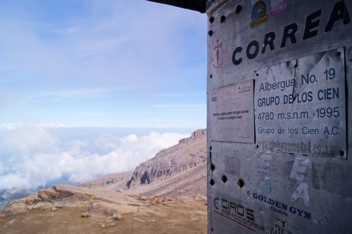 refuge iztaccíhuatl view