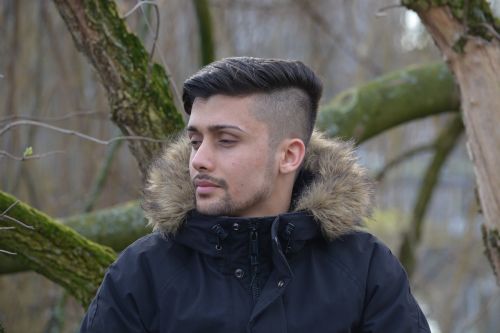 refugee young man portrait