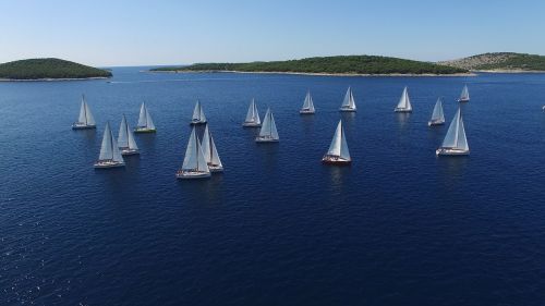 regatta sailboats yachts