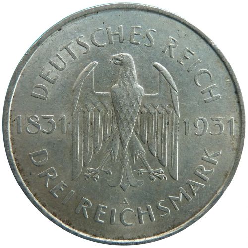 reichsmark coin money