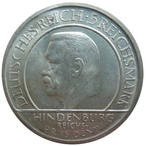 reichsmark hindenburg weimar republic