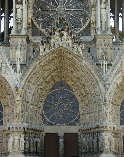 reims cathedral rosette