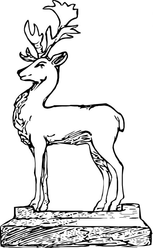 reindeer deer stag