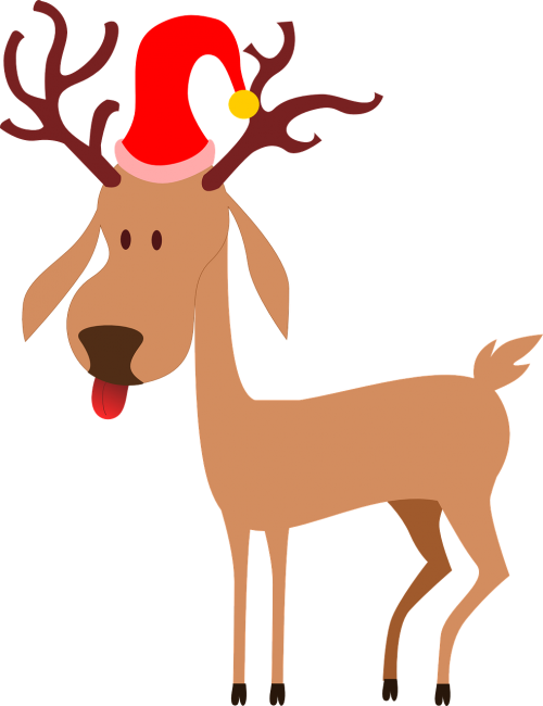 reindeer santa clause christmas