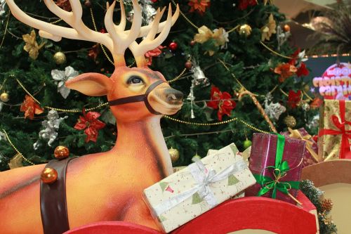 reindeer christmas decoration