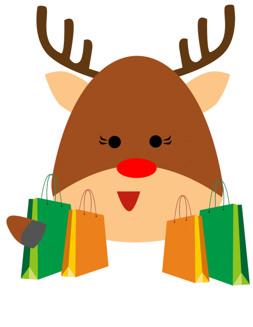 reindeer shopping antler