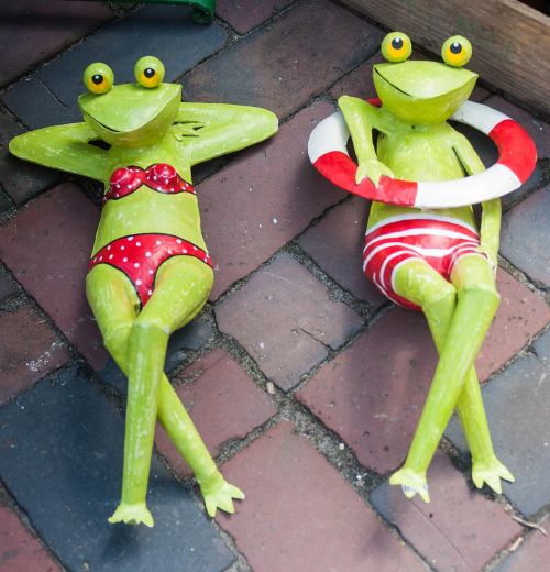 relax frog serenity