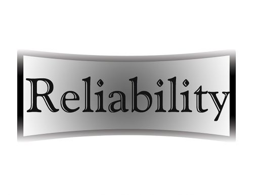 reliability black white