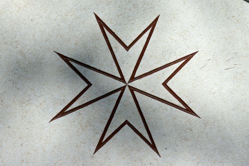 relief cross maltese cross