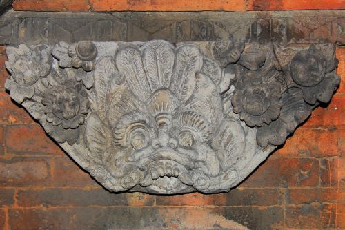 relief ornament temple