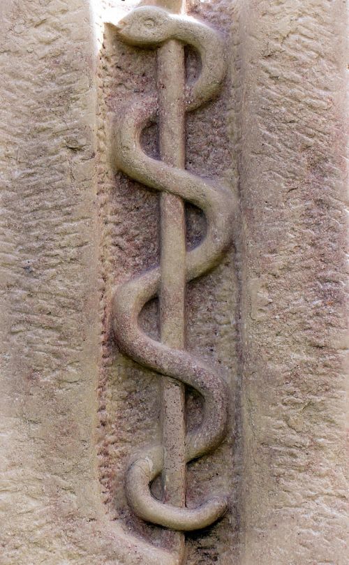 relief symbol rod