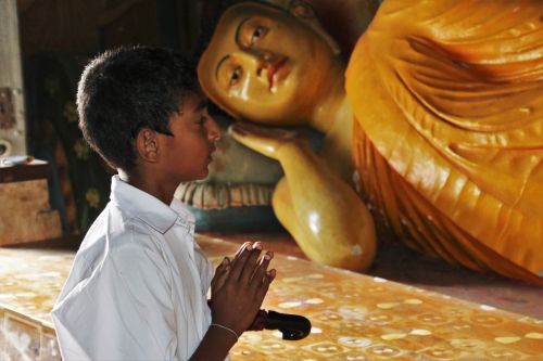 religion buddha child