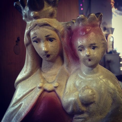 religious baby statue