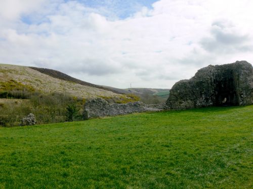 Remains Of Old Stone Wall