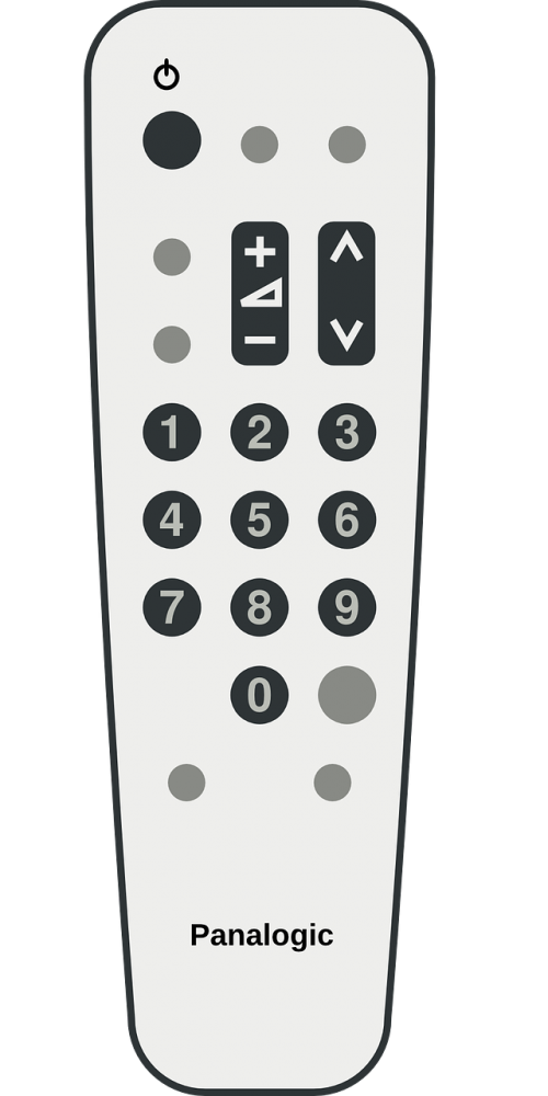 remote control television tv