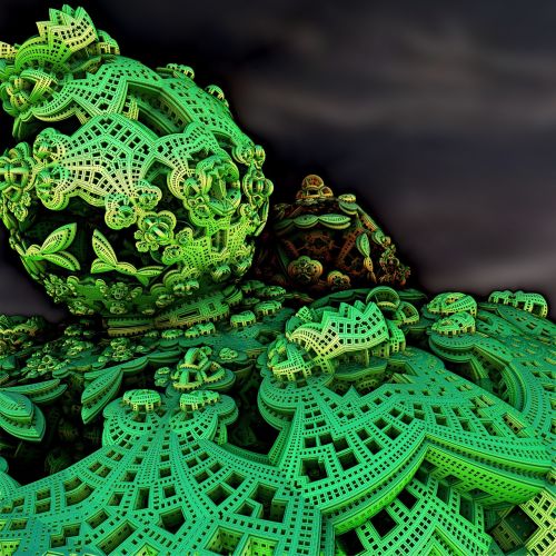 render fractal menger