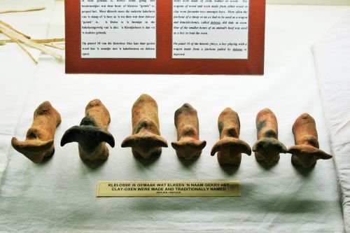 Replica Of Clay Oxen Toys