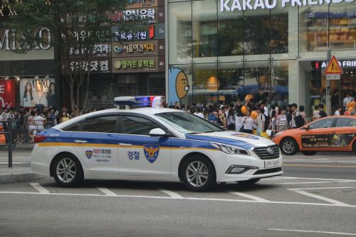 republic of korea police police car