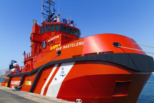 rescue vessel port almeria