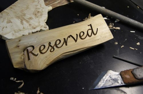 reserved wood laser